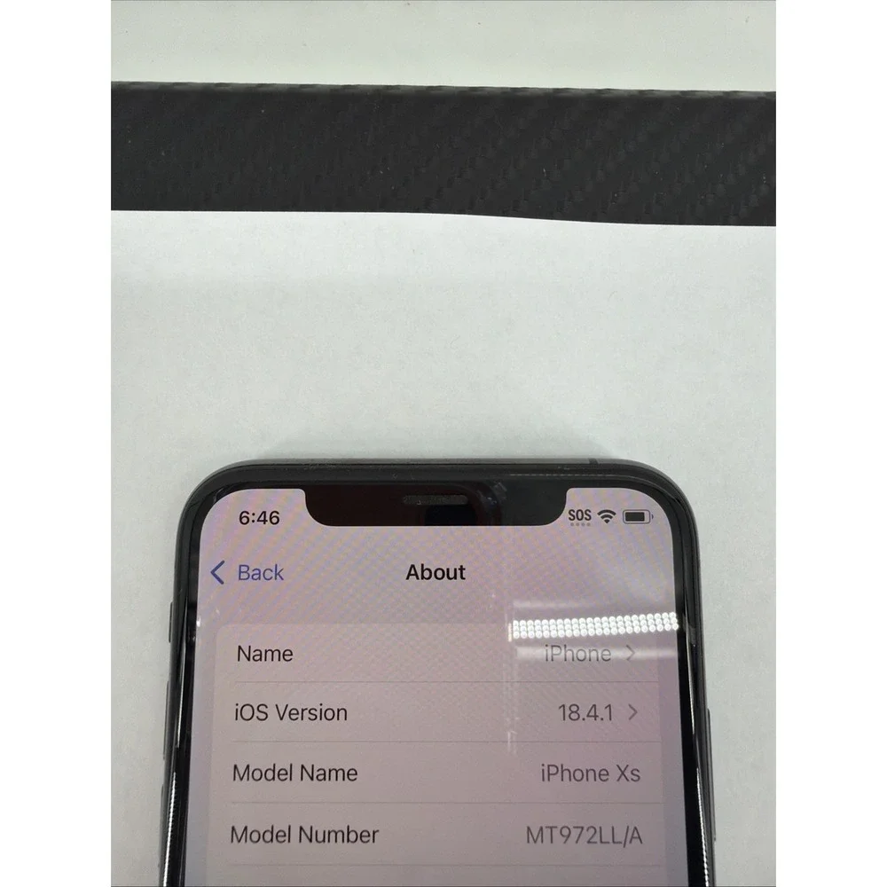 Apple iPhone XS 256GB Space Gray – Unlocked – Fully Functional – Good Condition